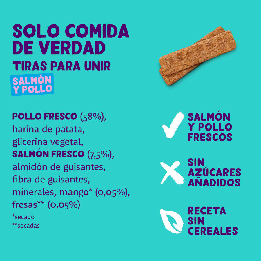 75 g Edgard y Cooper Tiras de Salm&atilde;o e Frango para c&atilde;es, , large Imagem n&uacute;mero 5